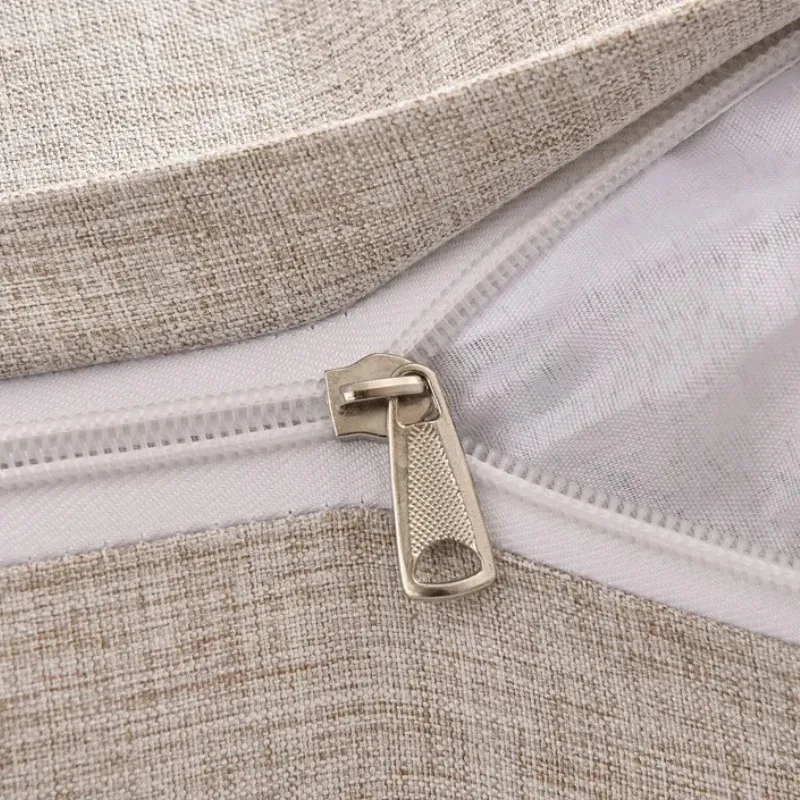 Coussin tête de lit blanc – Image 2