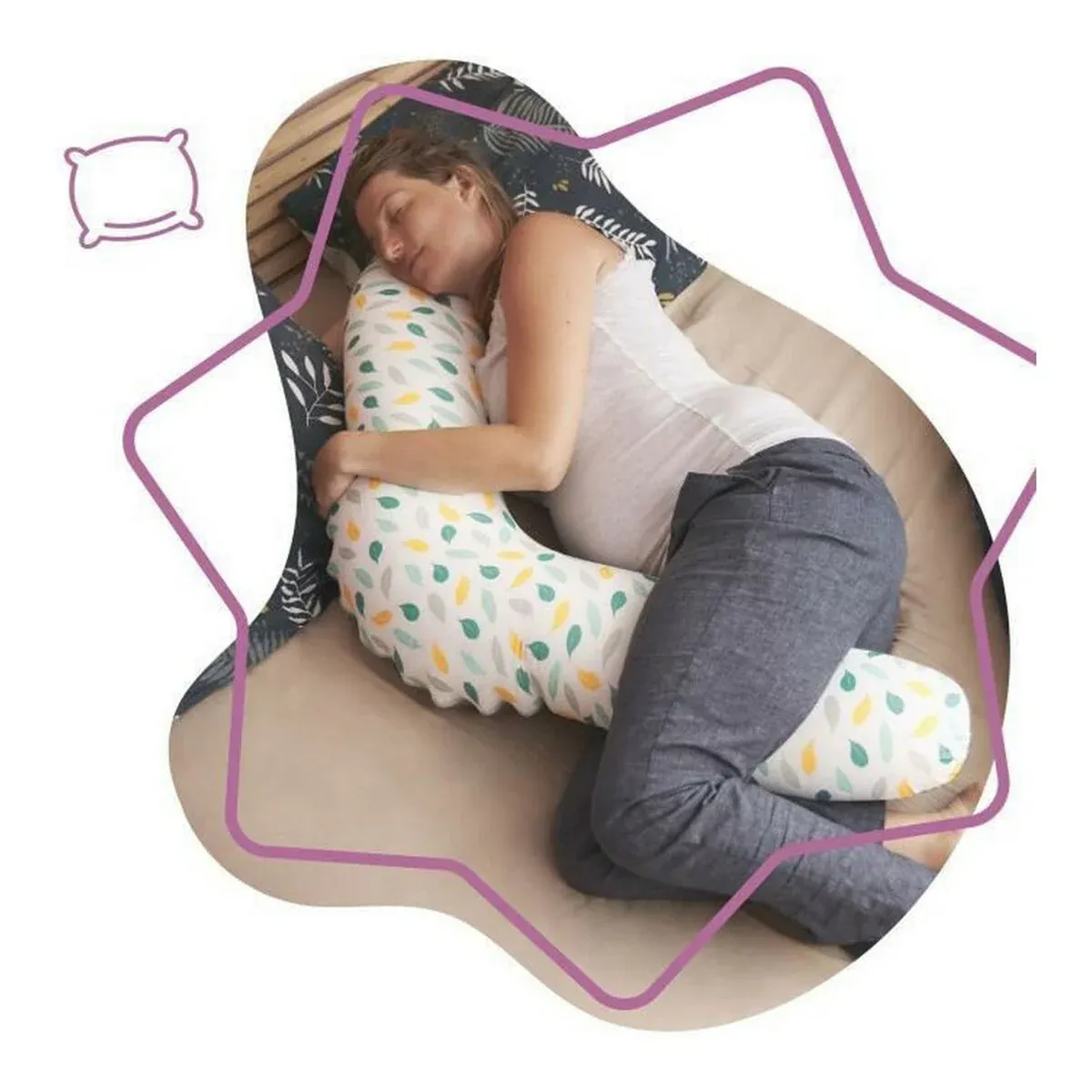 Coussin d'allaitement 2 en 1 – Image 5