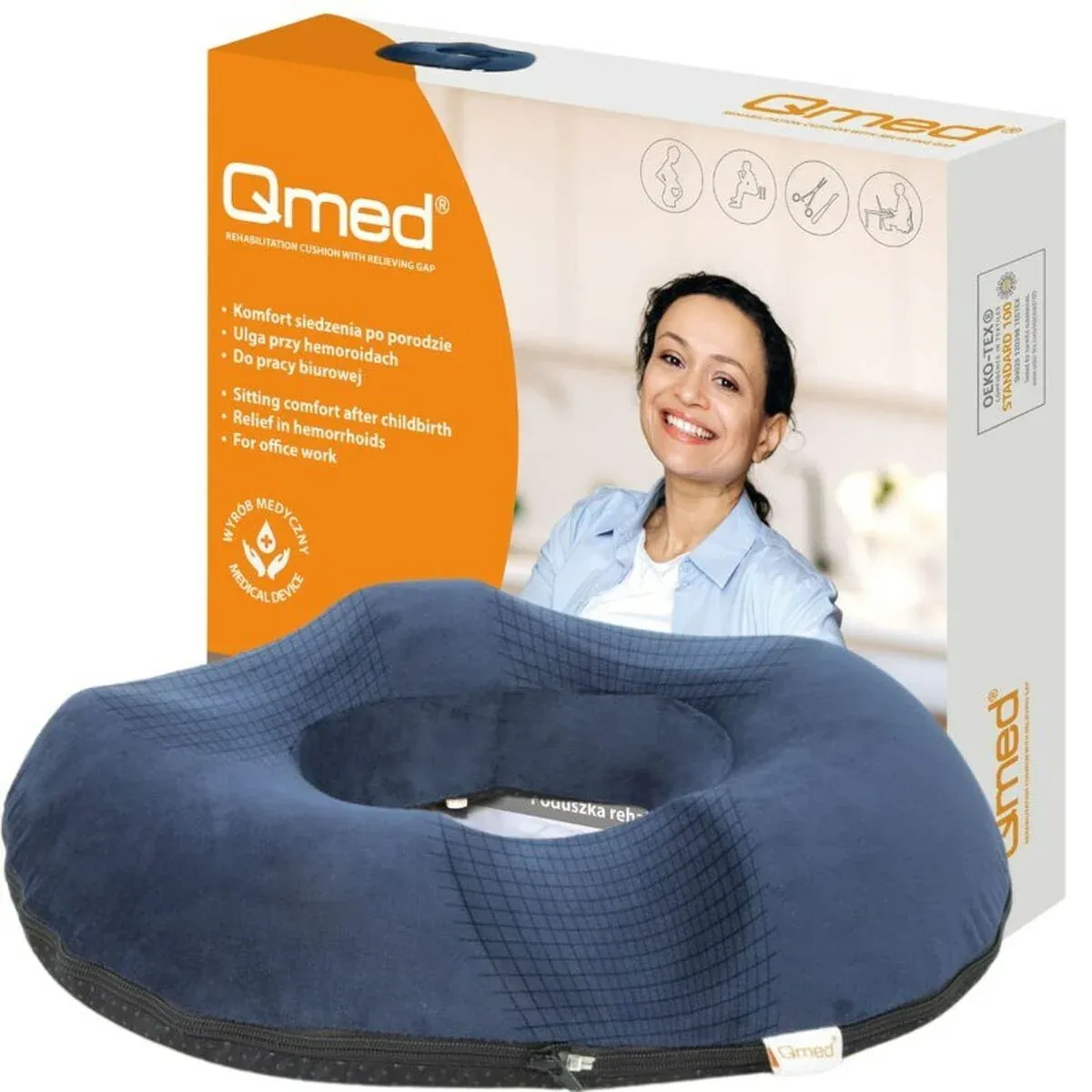 Coussin Ergonomique pour les Genoux et les Jambes MDH QMED – Image 4