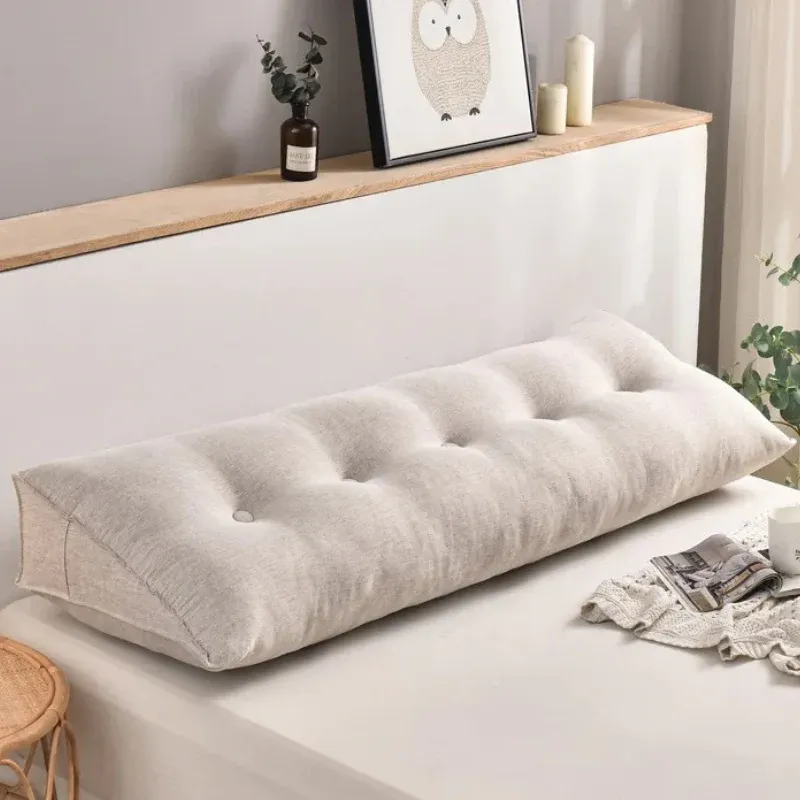 Coussin tête de lit blanc – Image 6