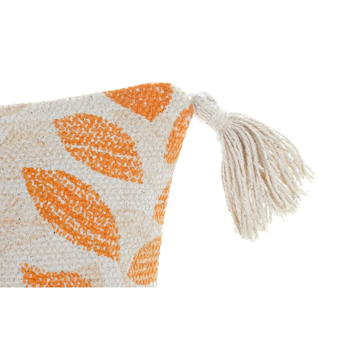 Coussin DKD Home Decor 60 x 10 x 30 cm Beige Multicouleur Fleurs – Image 2