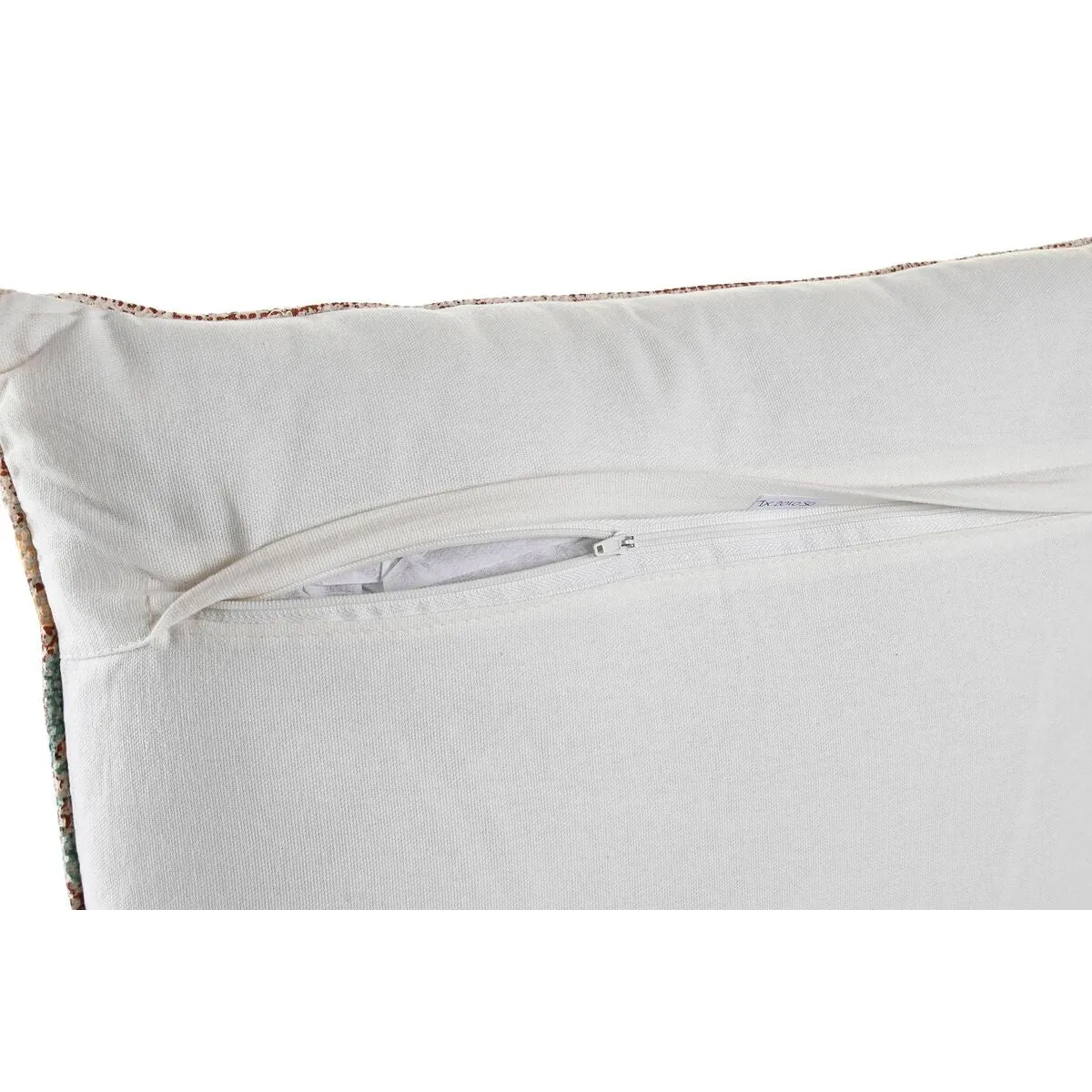 Coussin DKD Home Decor Fez Bleu 45 x 10 x 45 cm Frange – Image 3