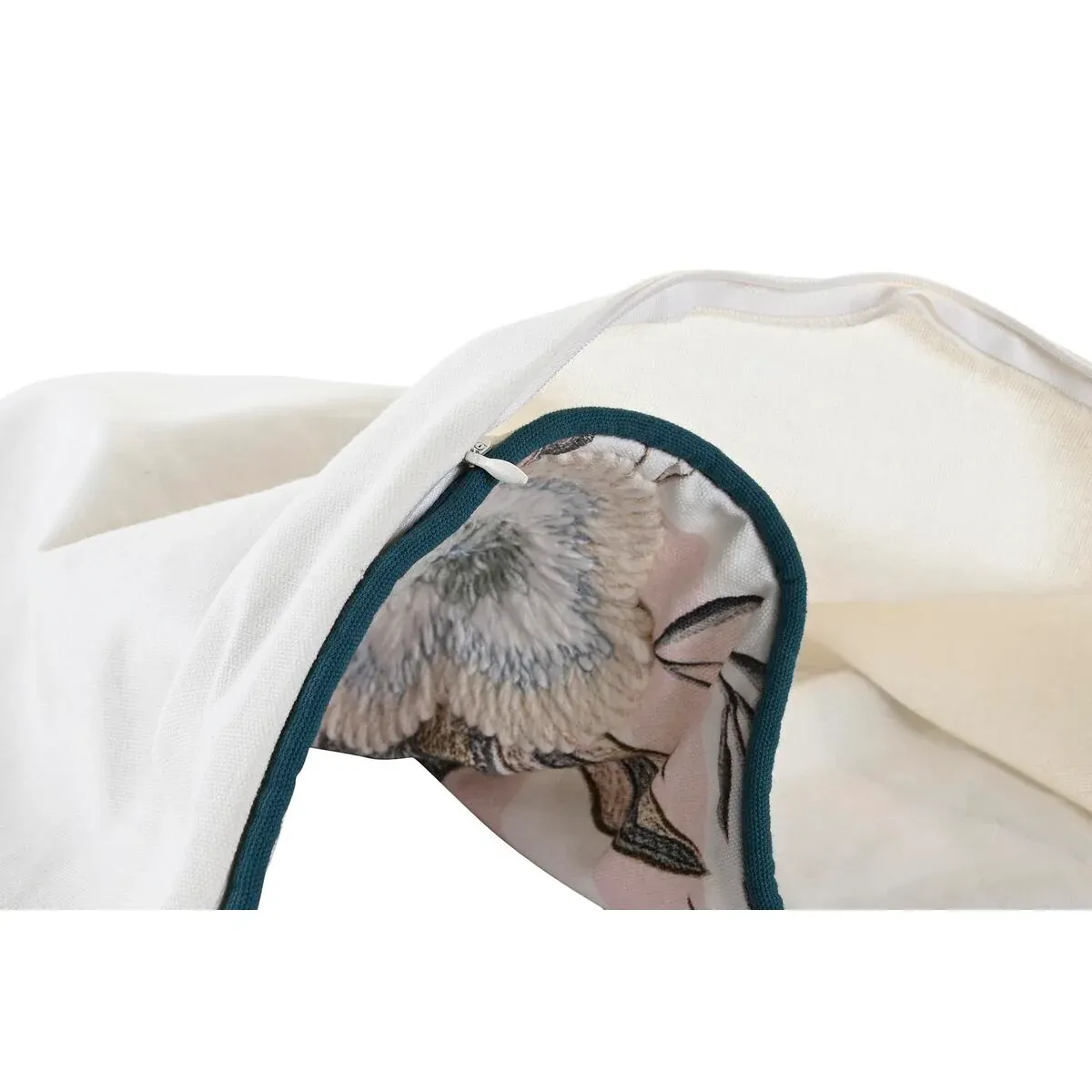 Housse de coussin DKD Home Decor 60 x 1 x 40 cm Rose Vert Tropical – Image 3