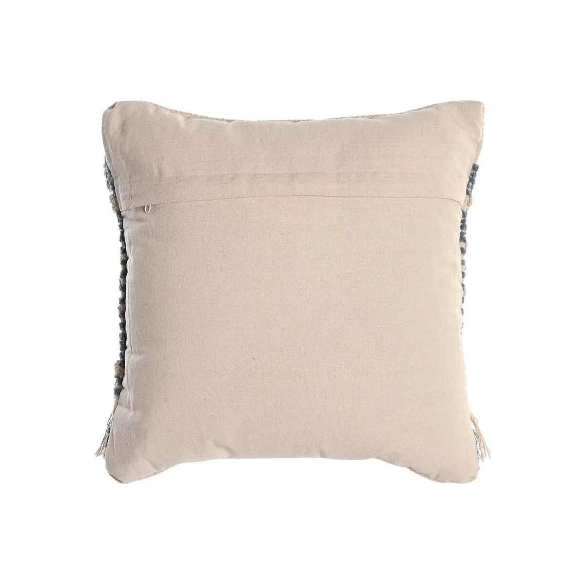 Coussin DKD Home Decor Bleu 45 x 10 x 45 cm Blanc Boho – Image 3
