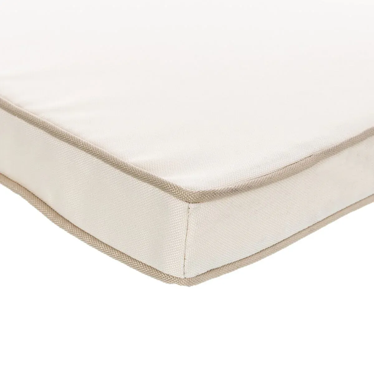 Coussin de chaise Crème 123 x 48 x 4 cm – Image 3