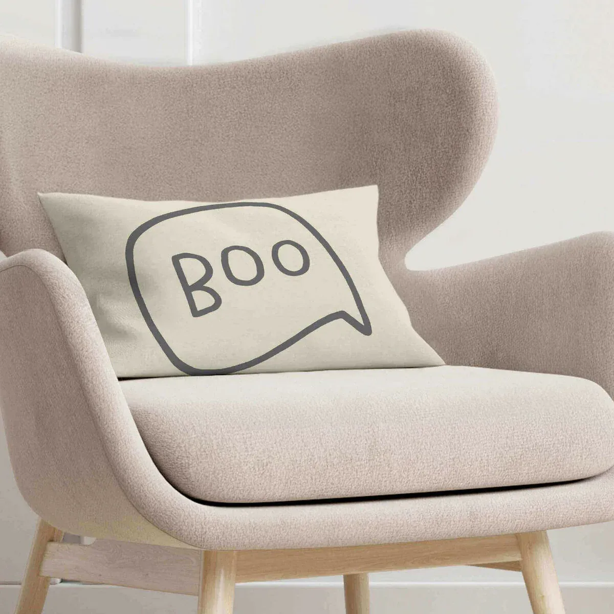 Housse de coussin Kids&Cotton Lorin C Noir 30 x 50 cm – Image 2