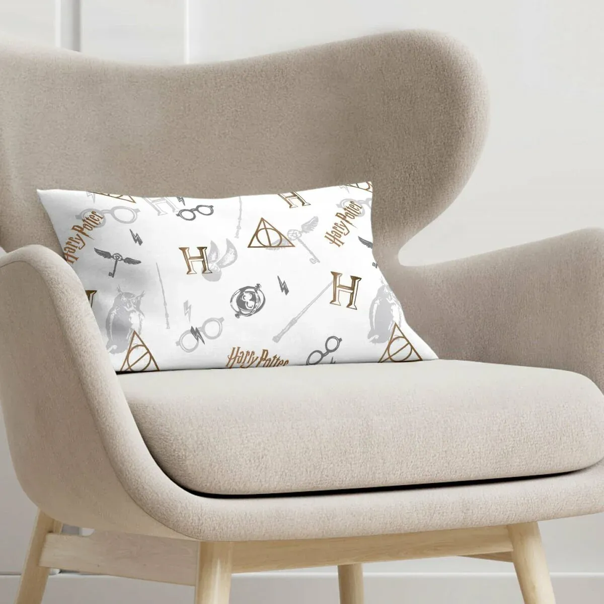 Housse de coussin Harry Potter Deathly Hallows Multicouleur 30 x 50 cm – Image 3