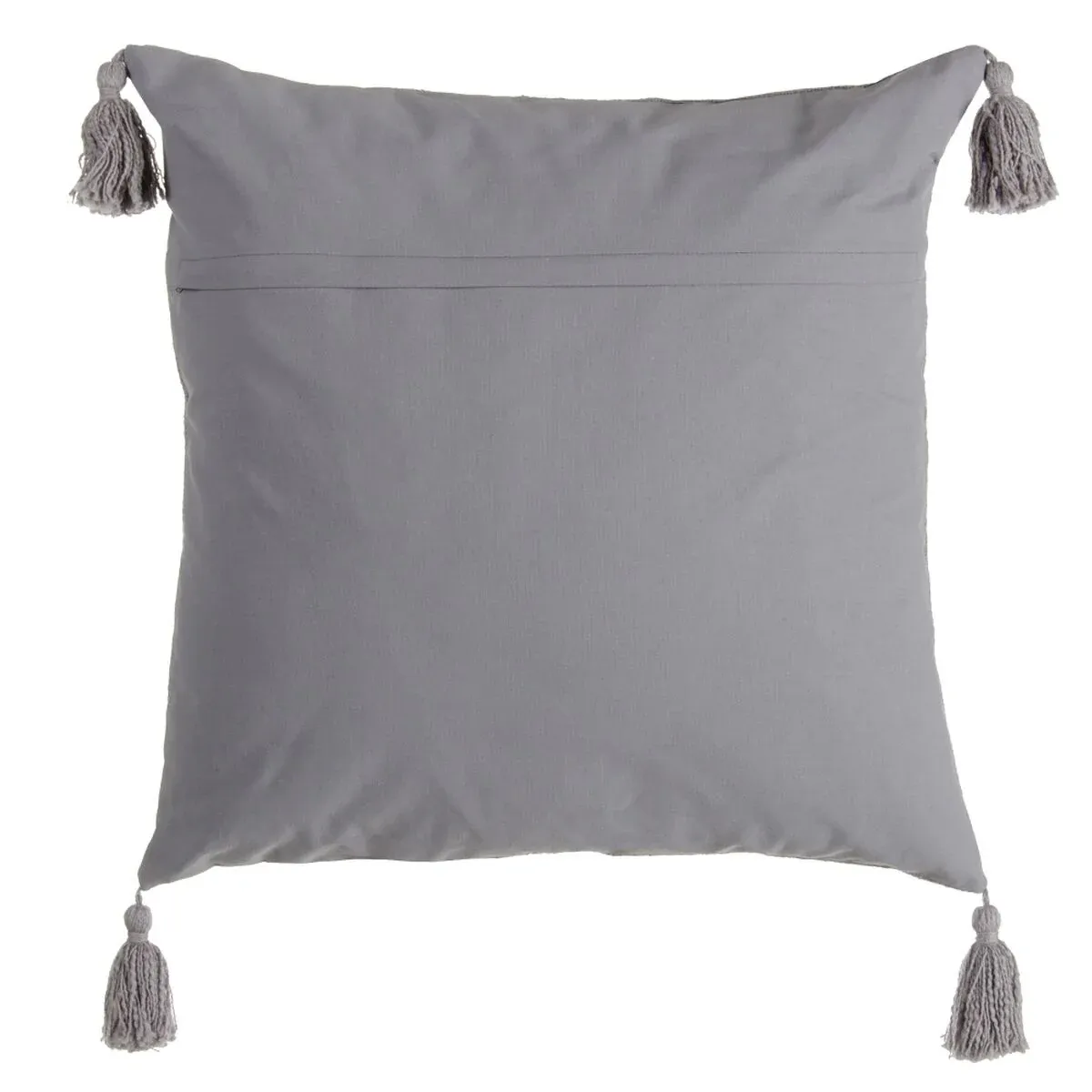 Coussin Gris 60 x 60 cm Carré – Image 2