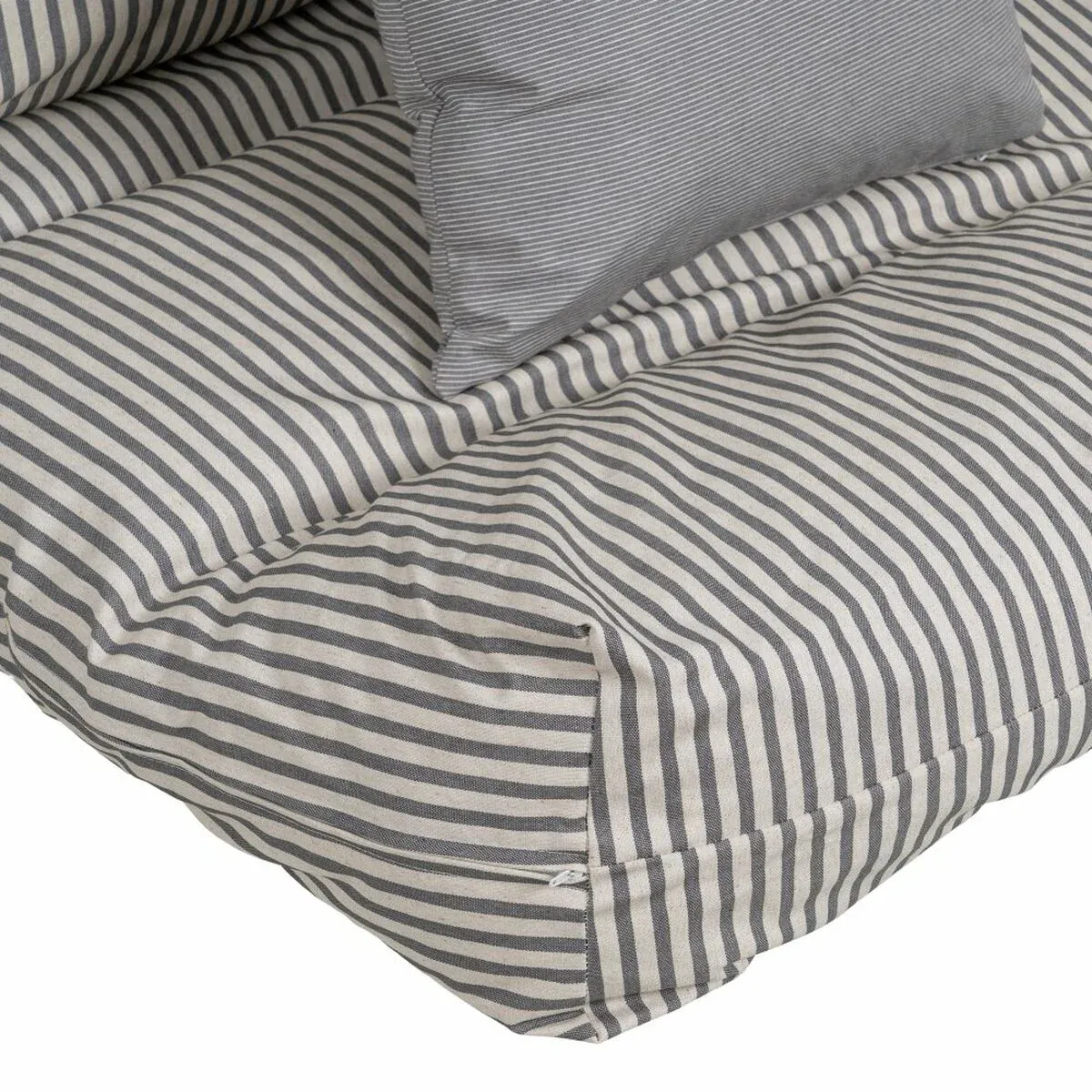 Coussin 4 Pièces Gris 120 x 80 cm – Image 8