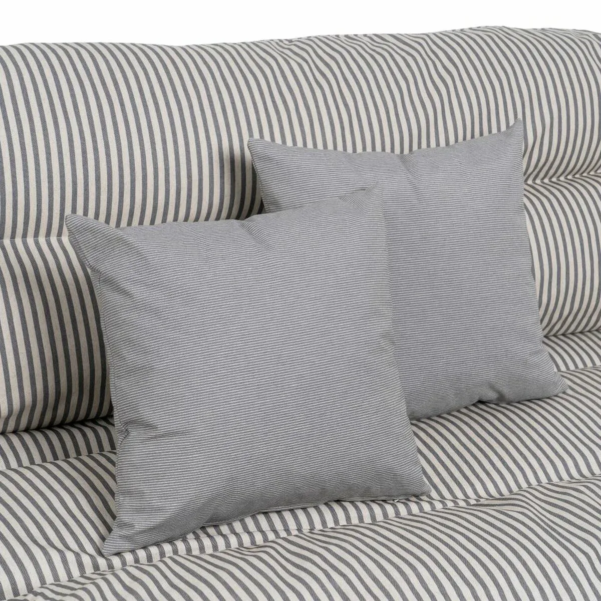 Coussin 4 Pièces Gris 120 x 80 cm – Image 9