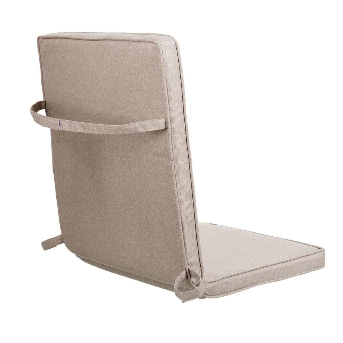 Coussin de chaise Beige 123 x 48 x 4 cm – Image 2