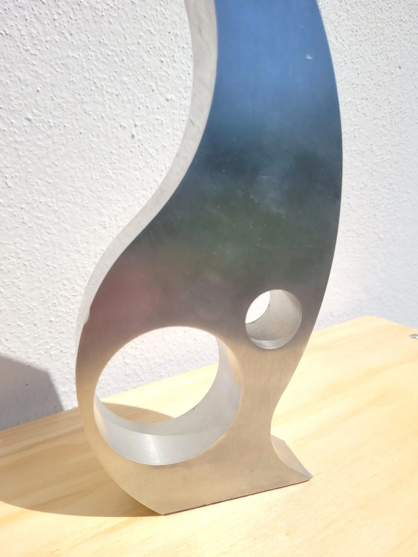 Bougeoir design alu forme libre 70s – Image 5