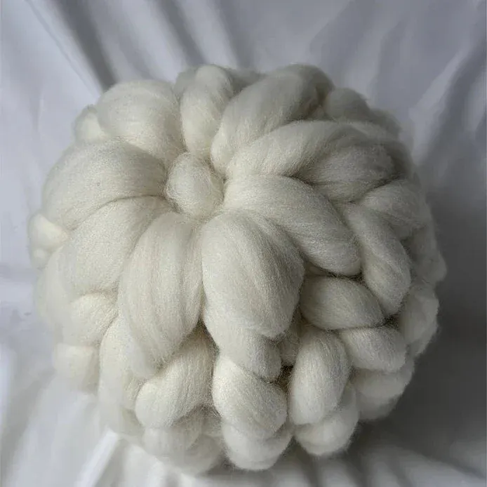 Coussin noeud laine – Image 2