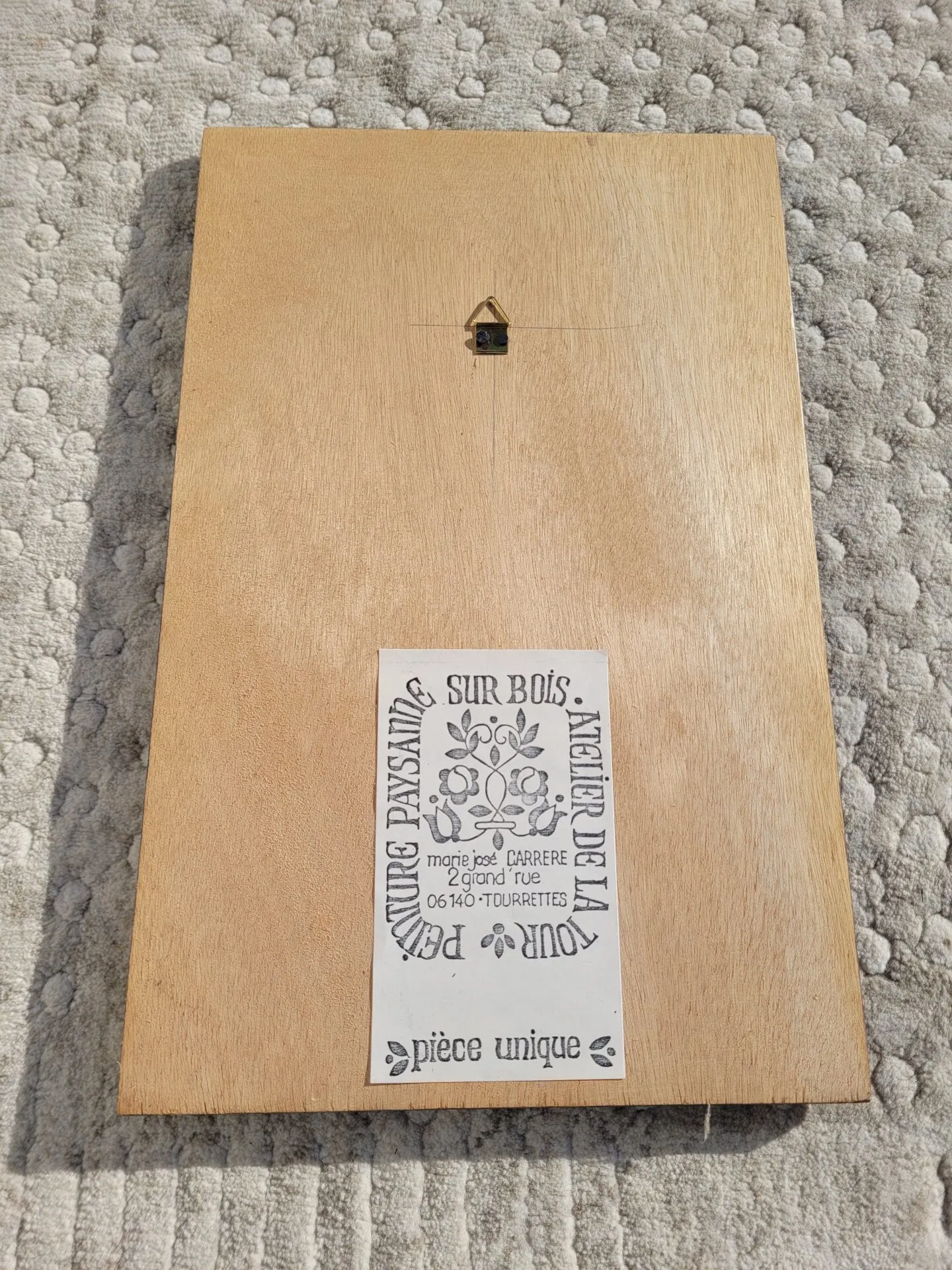 Miroir peint atelier de la tour – Image 5