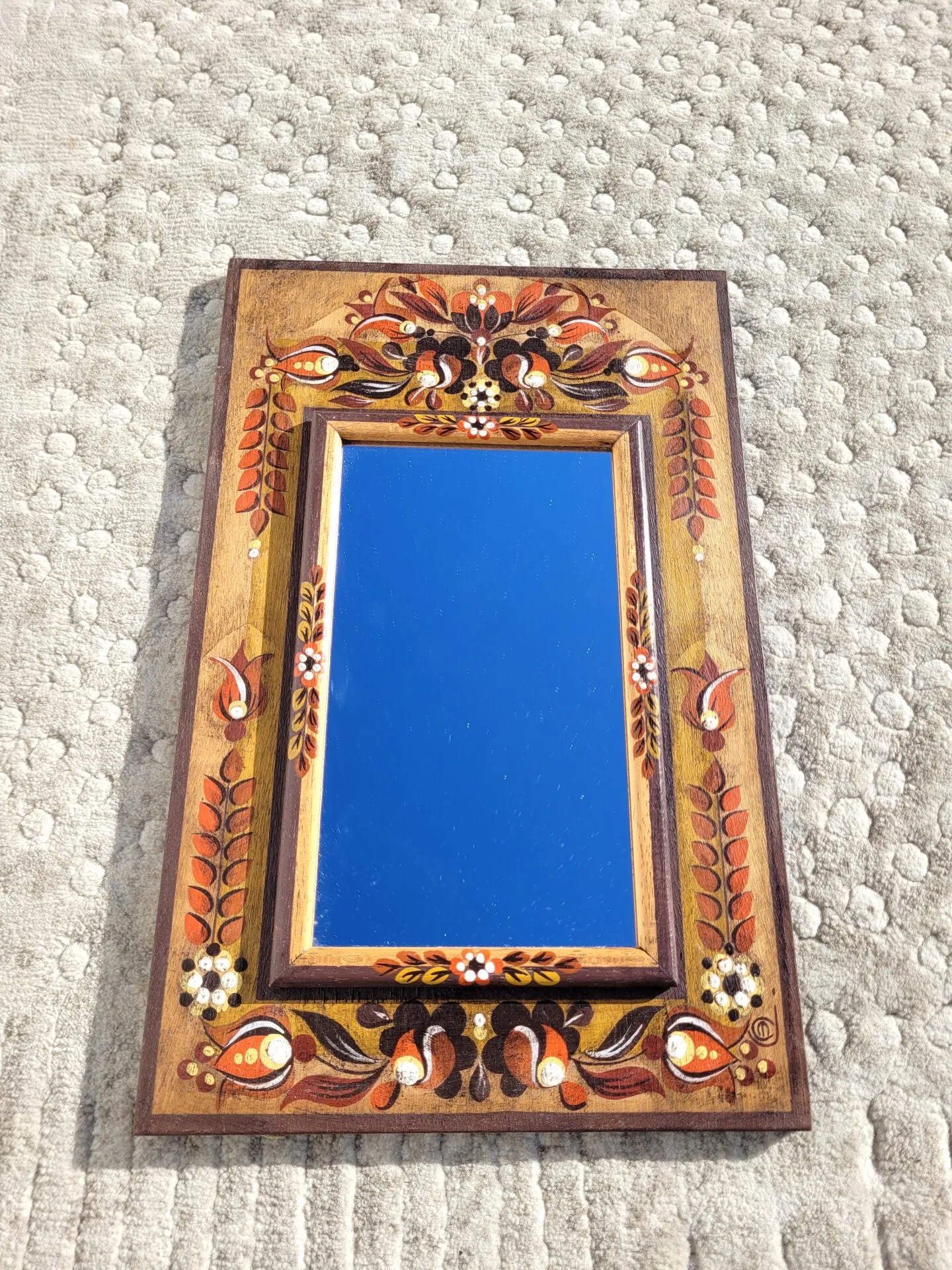 Miroir peint atelier de la tour – Image 4