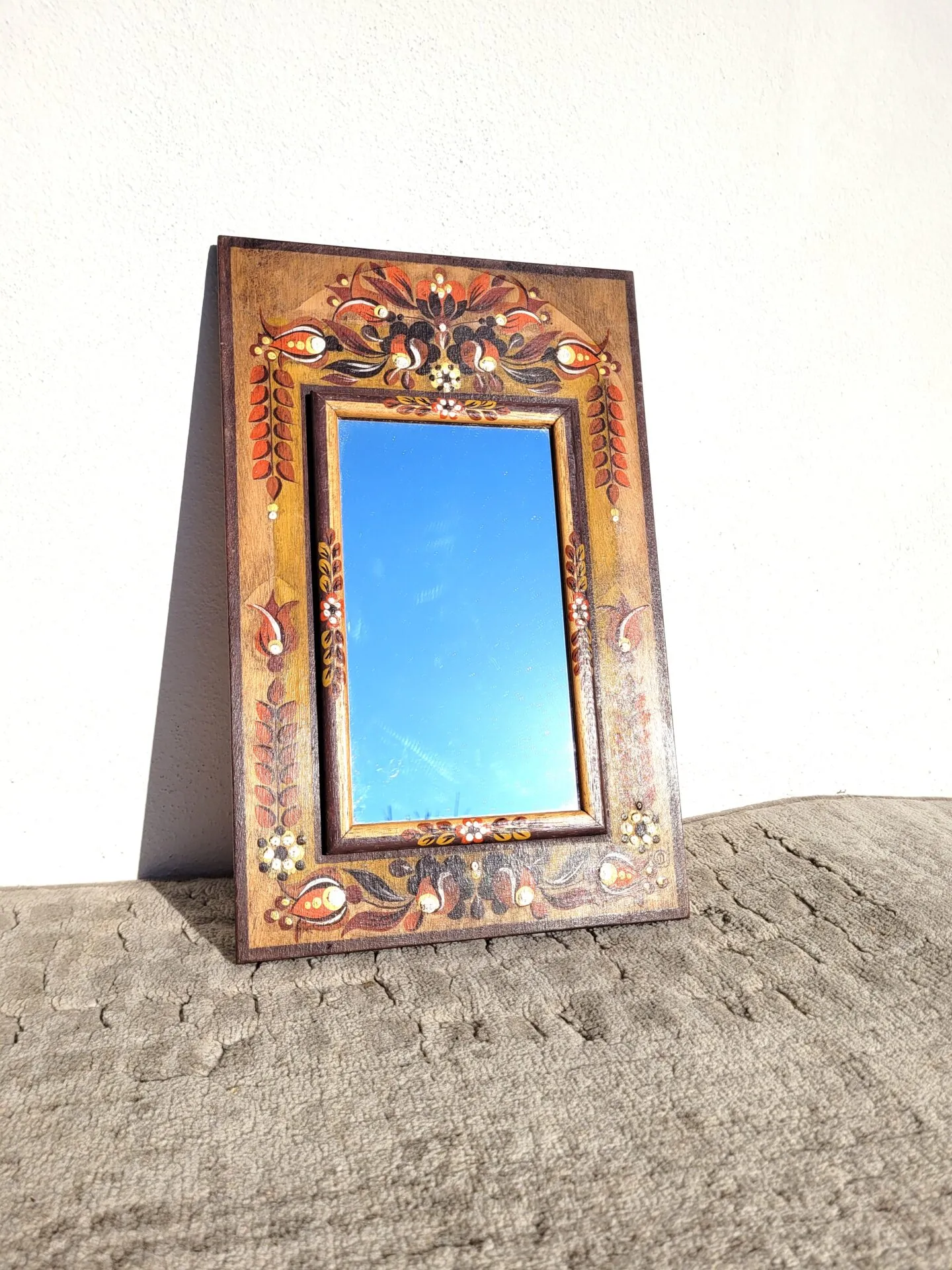 Miroir peint atelier de la tour – Image 2