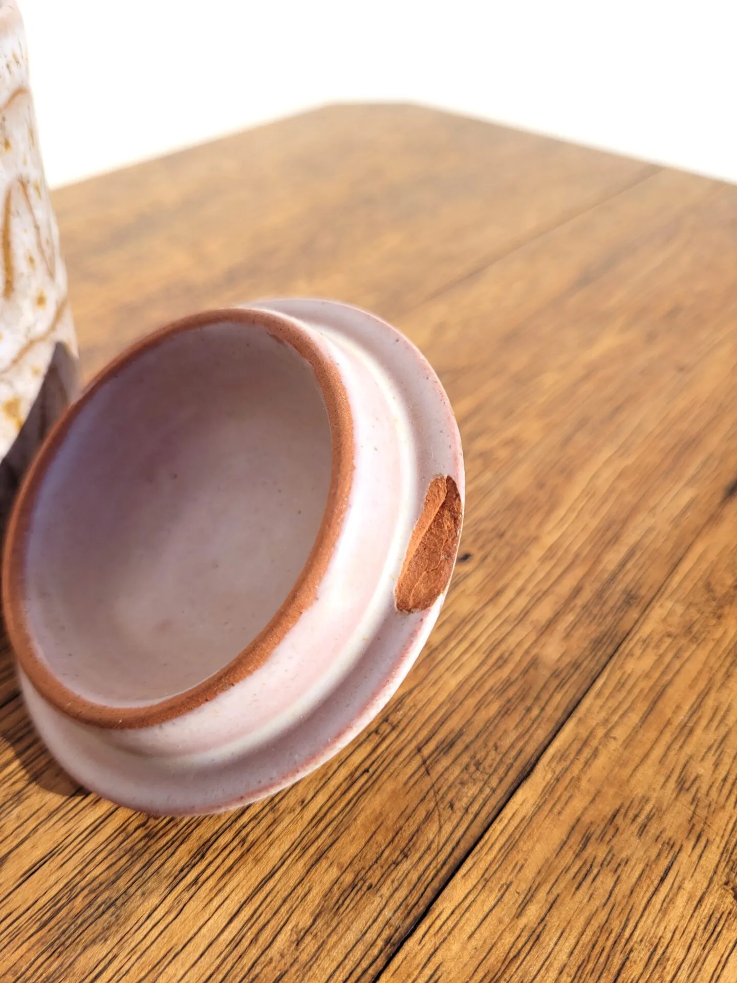 Paire de pots à couvercle par Jean Austruy à Vallauris – Image 5