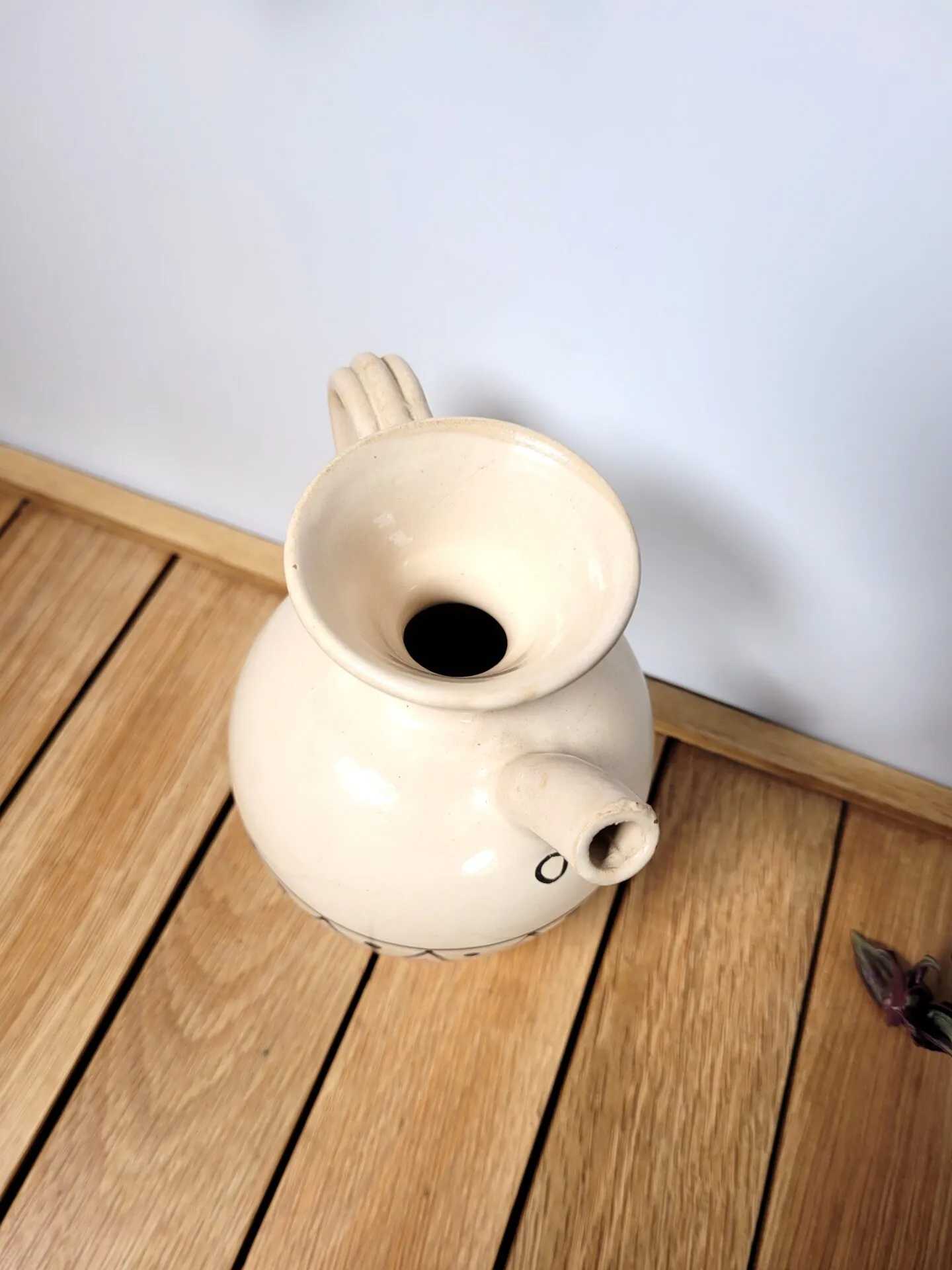 Pichet céramique poterie décorée – Image 4