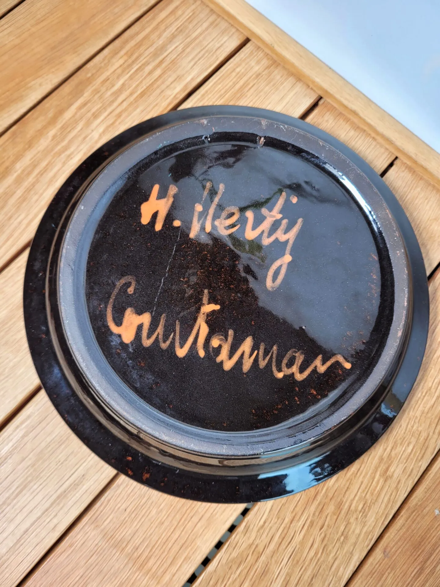 Plat coupelle poterie Hans Hertig Suisse – Image 6