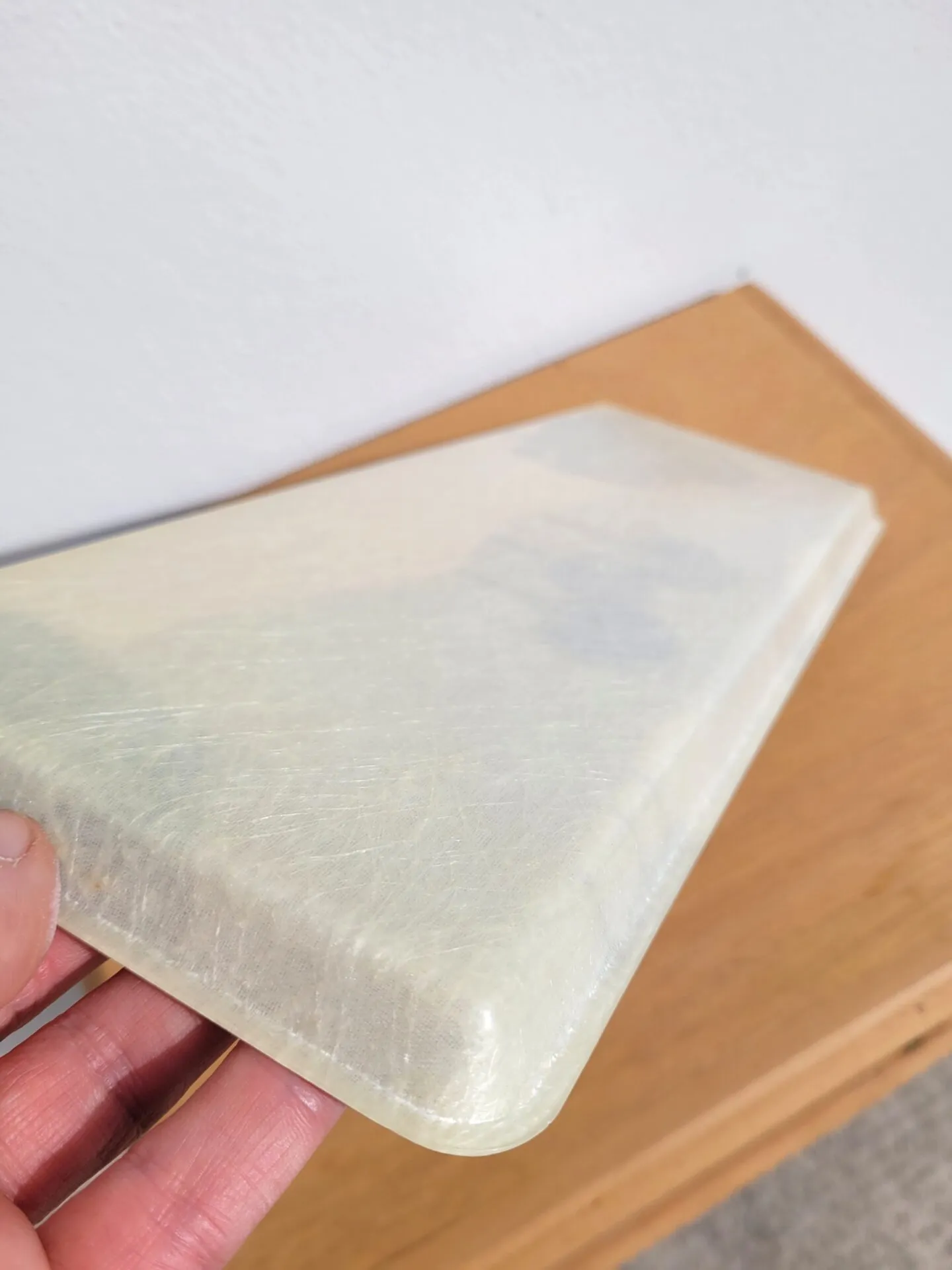 Plateau Alpac pastel en fibre de verre 1980 – Image 6