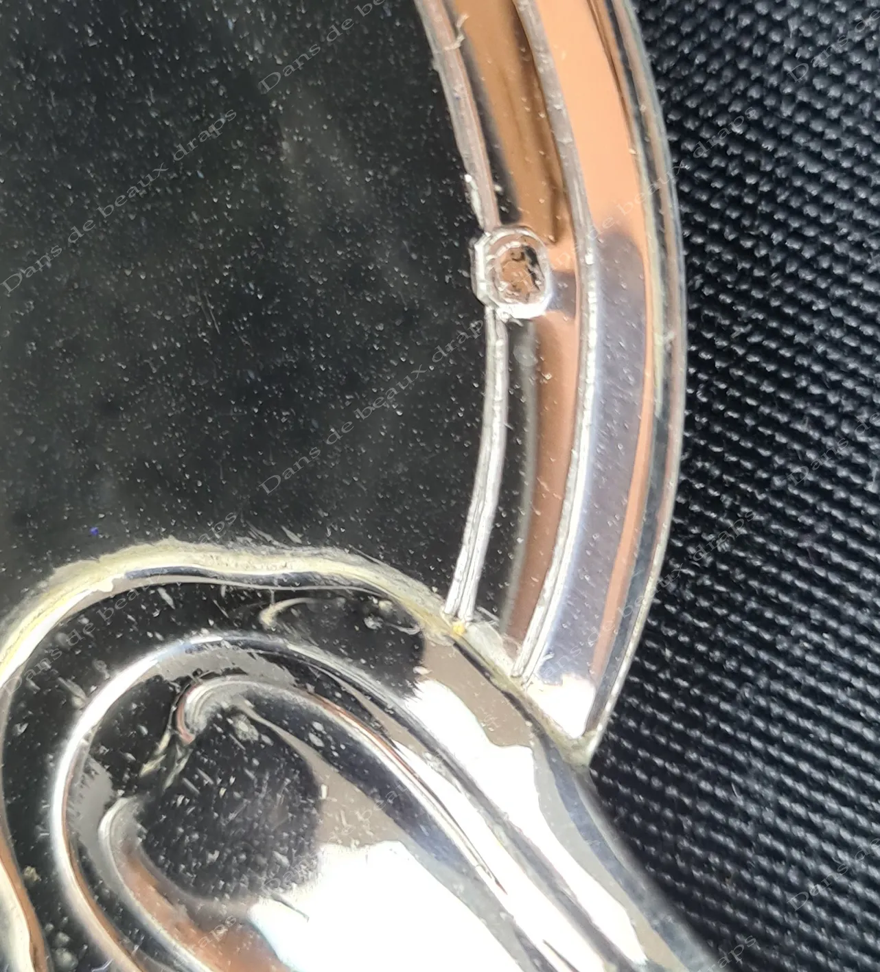 Rare ménagère en argent,poinçon Minerve,orfèvre Laparra,blason.145 pièces. – Image 6