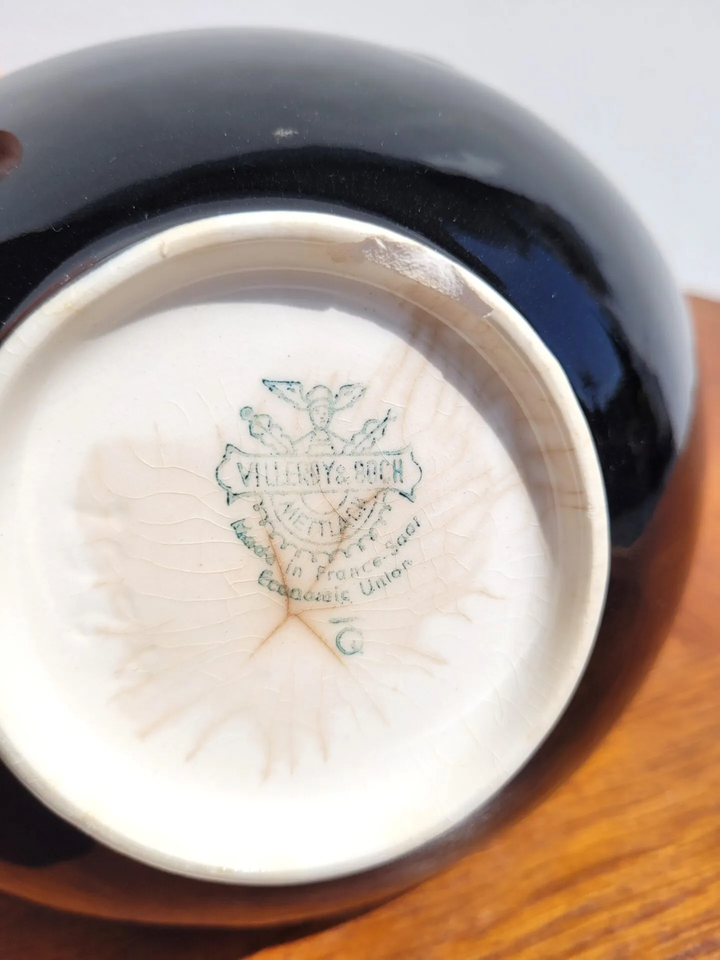 Ramequin ravier Biarritz de Villeroy et Boch 1950 – Image 6