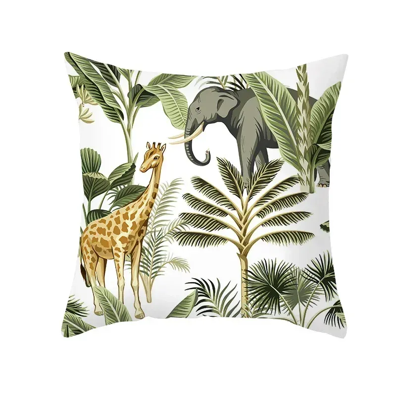 Housse coussin animaux jungle – Image 7
