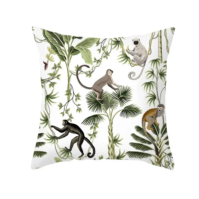 Housse coussin animaux jungle – Image 3