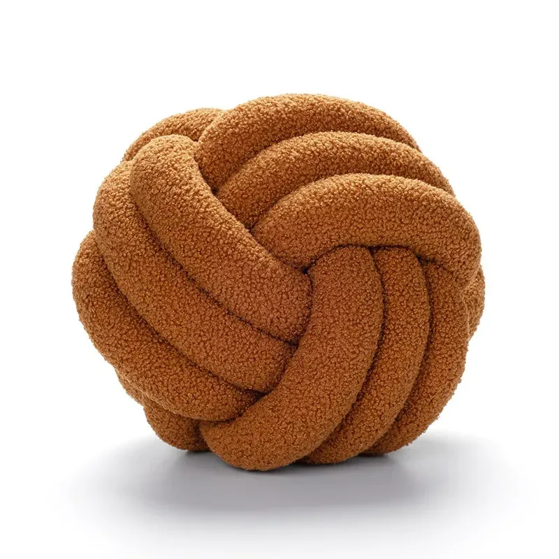 Coussin boule tressé – Image 7
