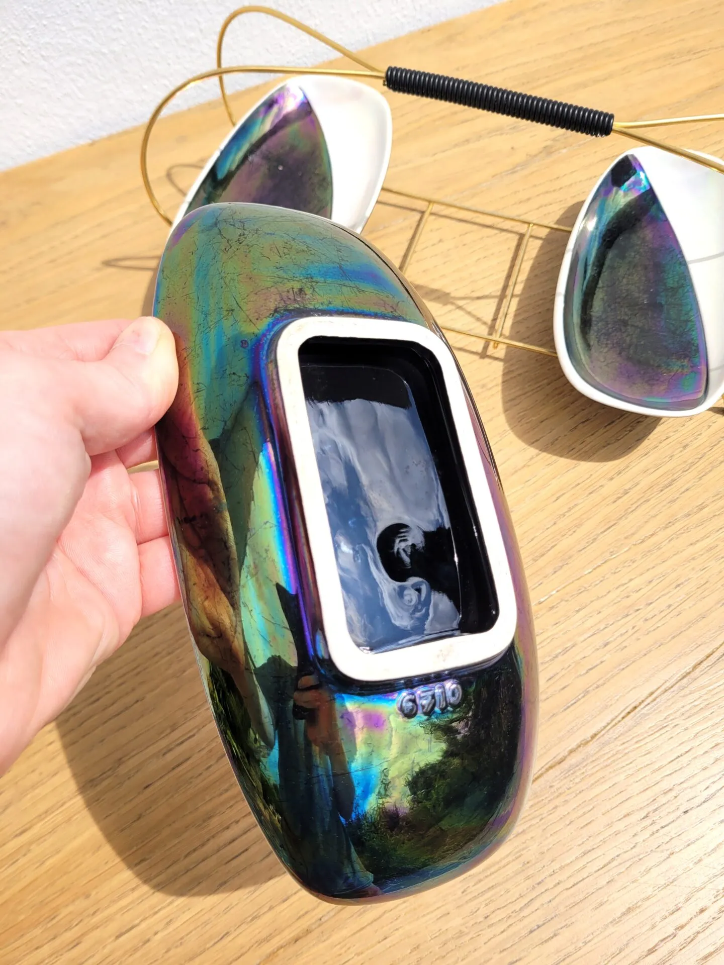 Serviteur vintage Verceram 1960 ou plat de service – Image 5