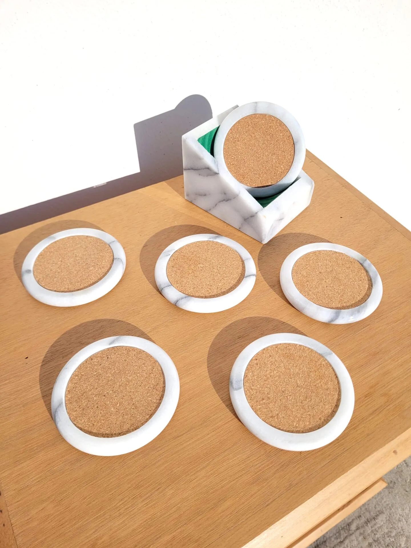 Set dessous de verre en marbre – Image 3