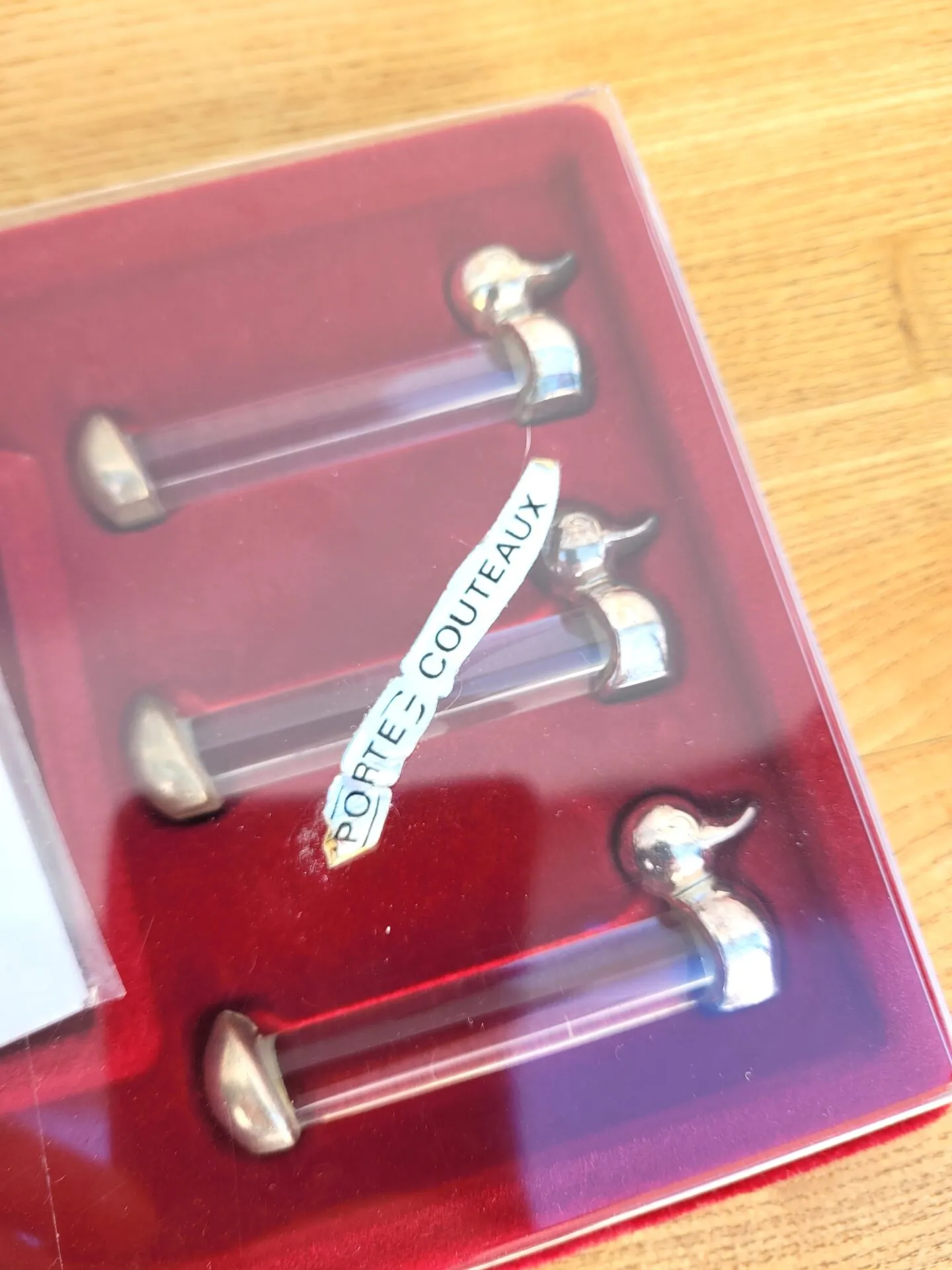 Set portes couteaux vintages canard – Image 4