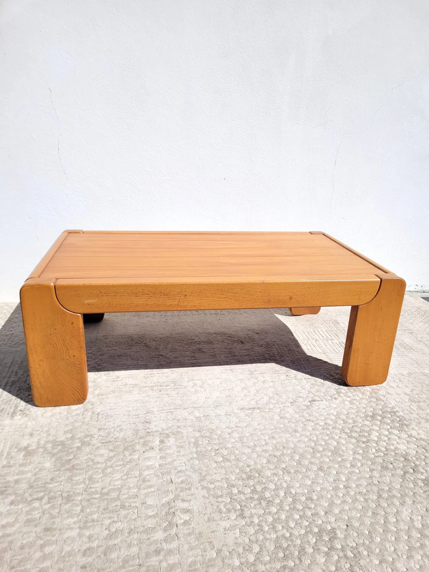 Table basse design en orme dlg Regain – Image 2