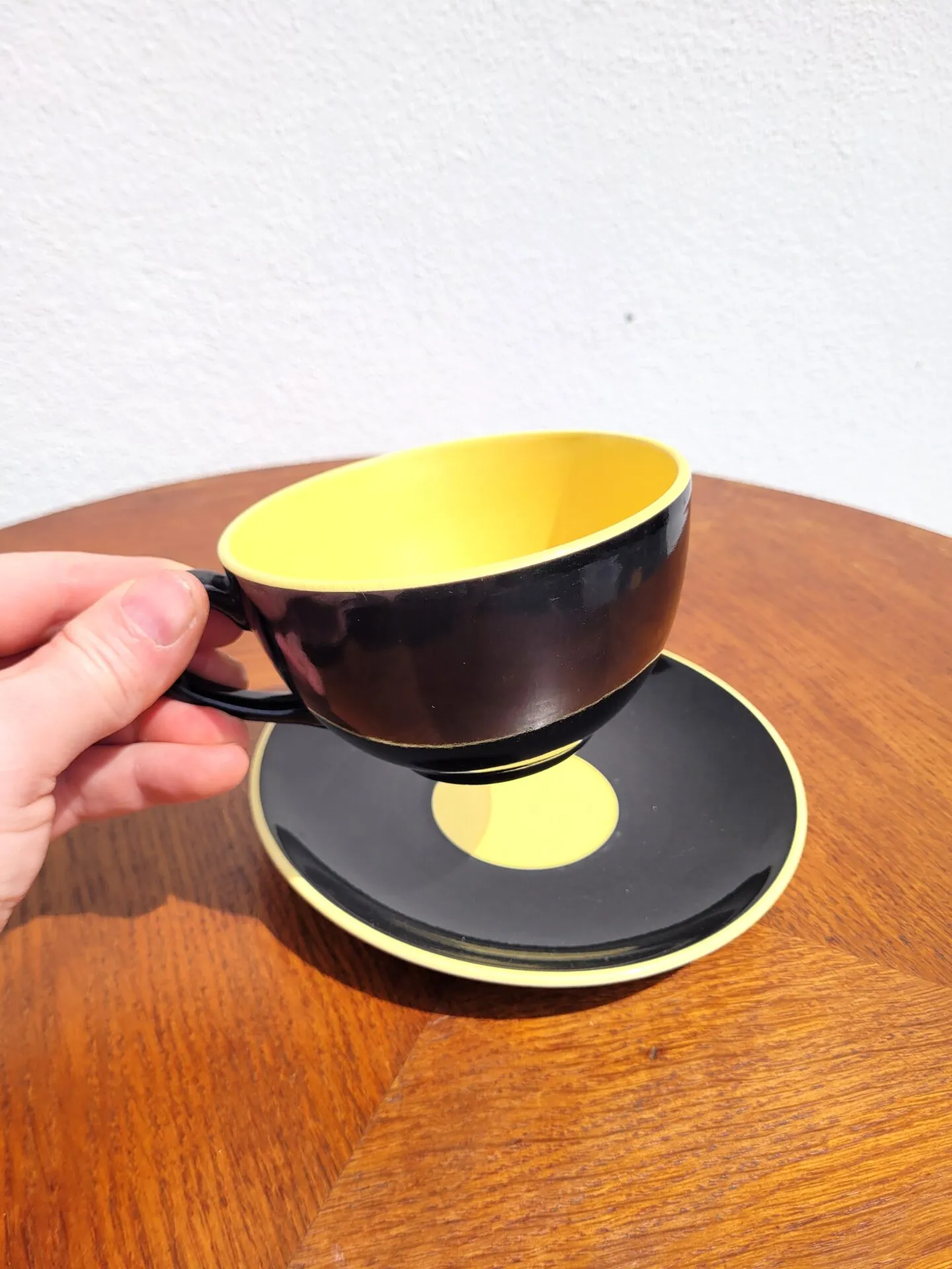 Tasse à chocolat Biarritz de Villeroy et Boch 1950 – Image 4