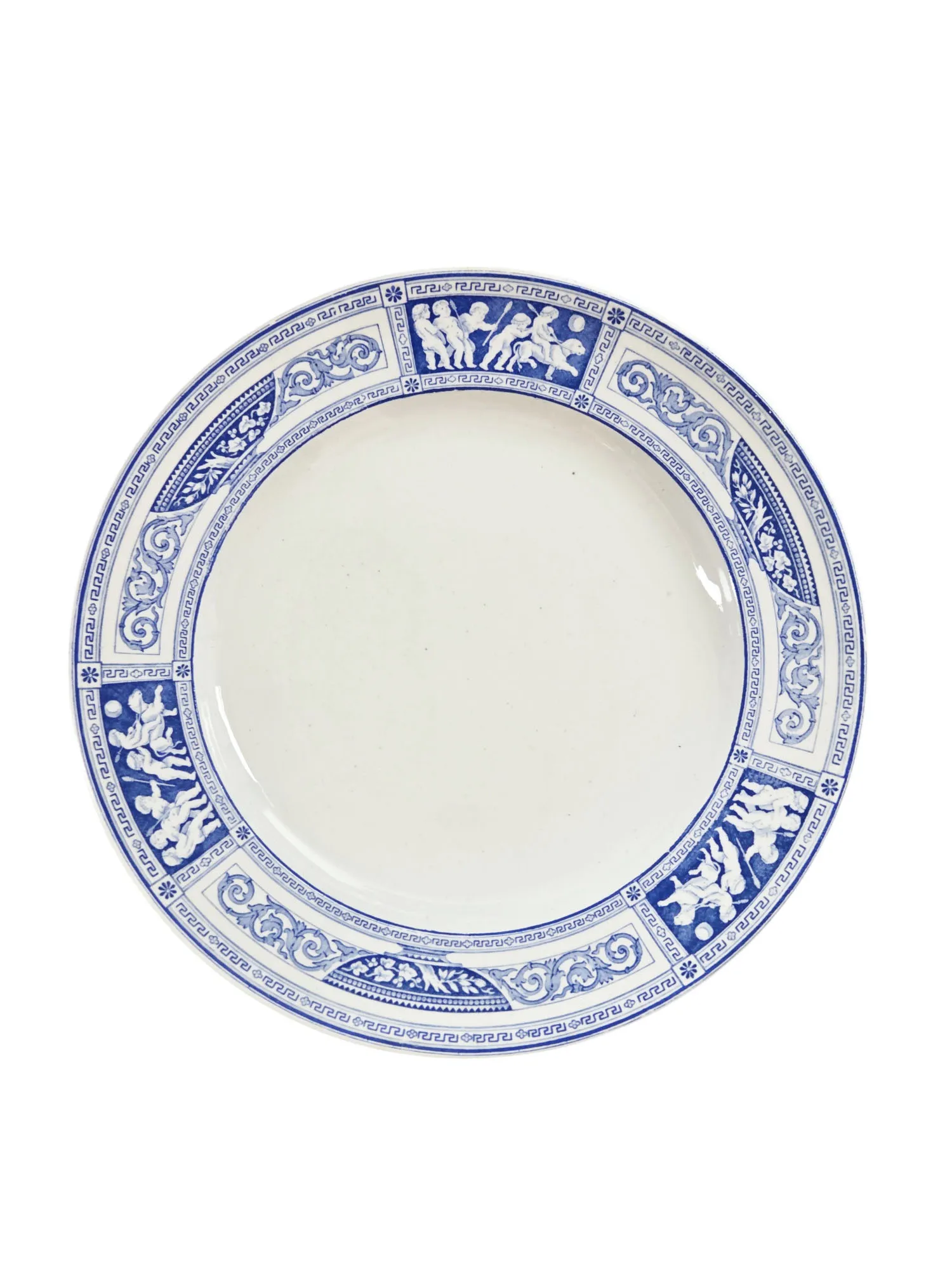 Original service de table en faïence de Wedgwood, modèle Pompéi, 62 pièces, XIXème. – Image 6