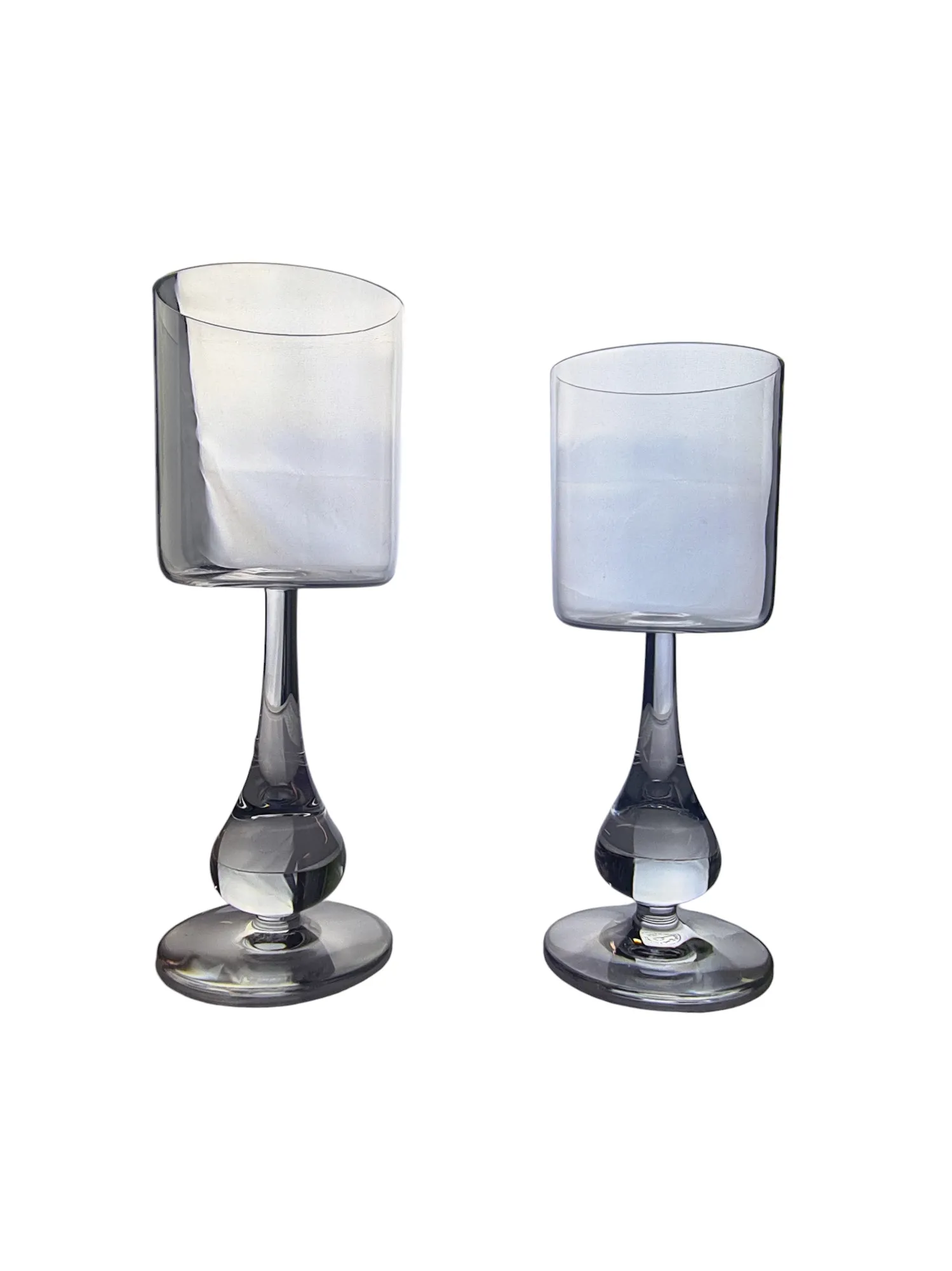 Rare service de verres en cristal de Baccarat, modèle José, design Boris Tabacoff, 24 pièces. – Image 3