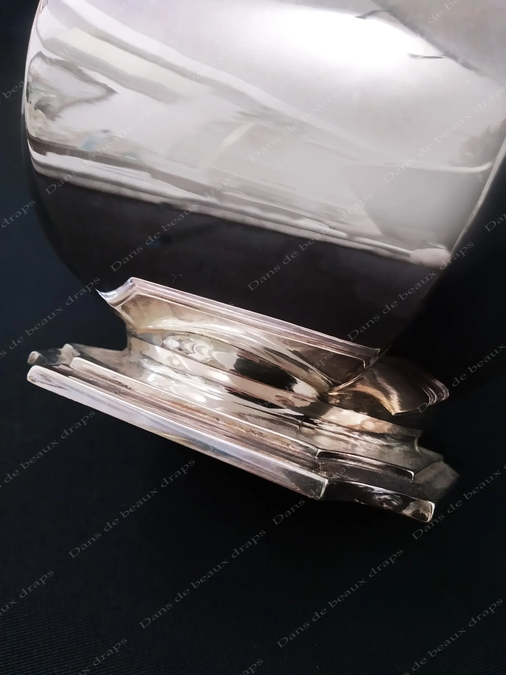 Superbe service à café en argent ,orfèvre A.PETER,Paris. – Image 7