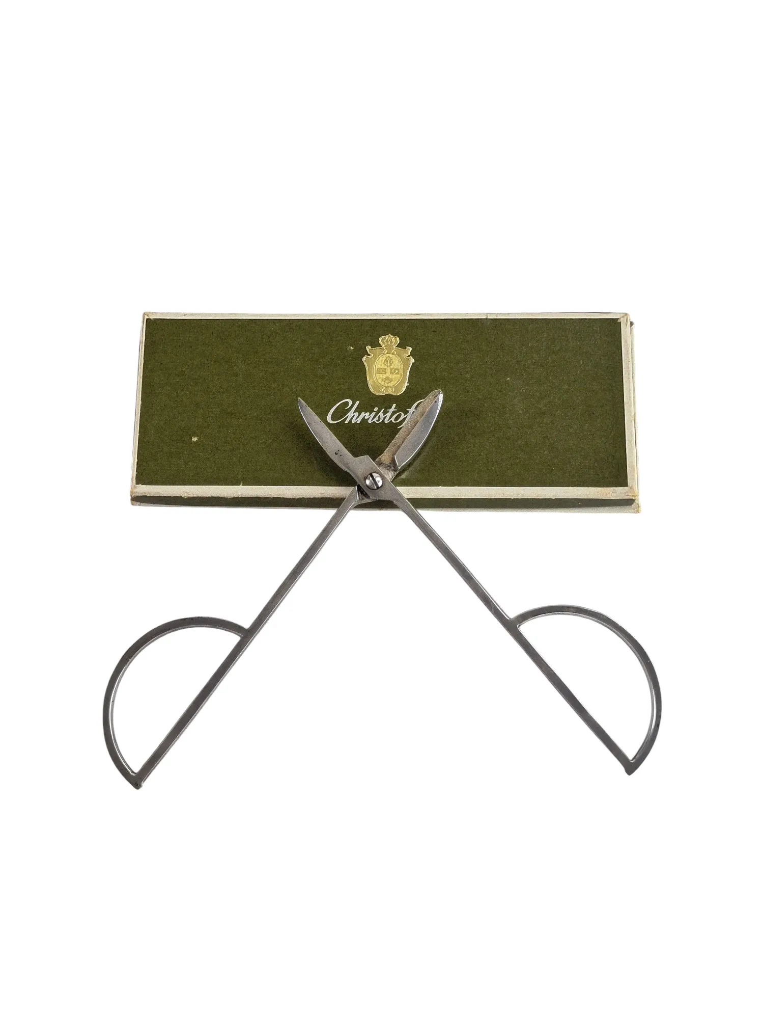 Ciseau à raisin en métal argenté, orfèvre Christofle – Image 2