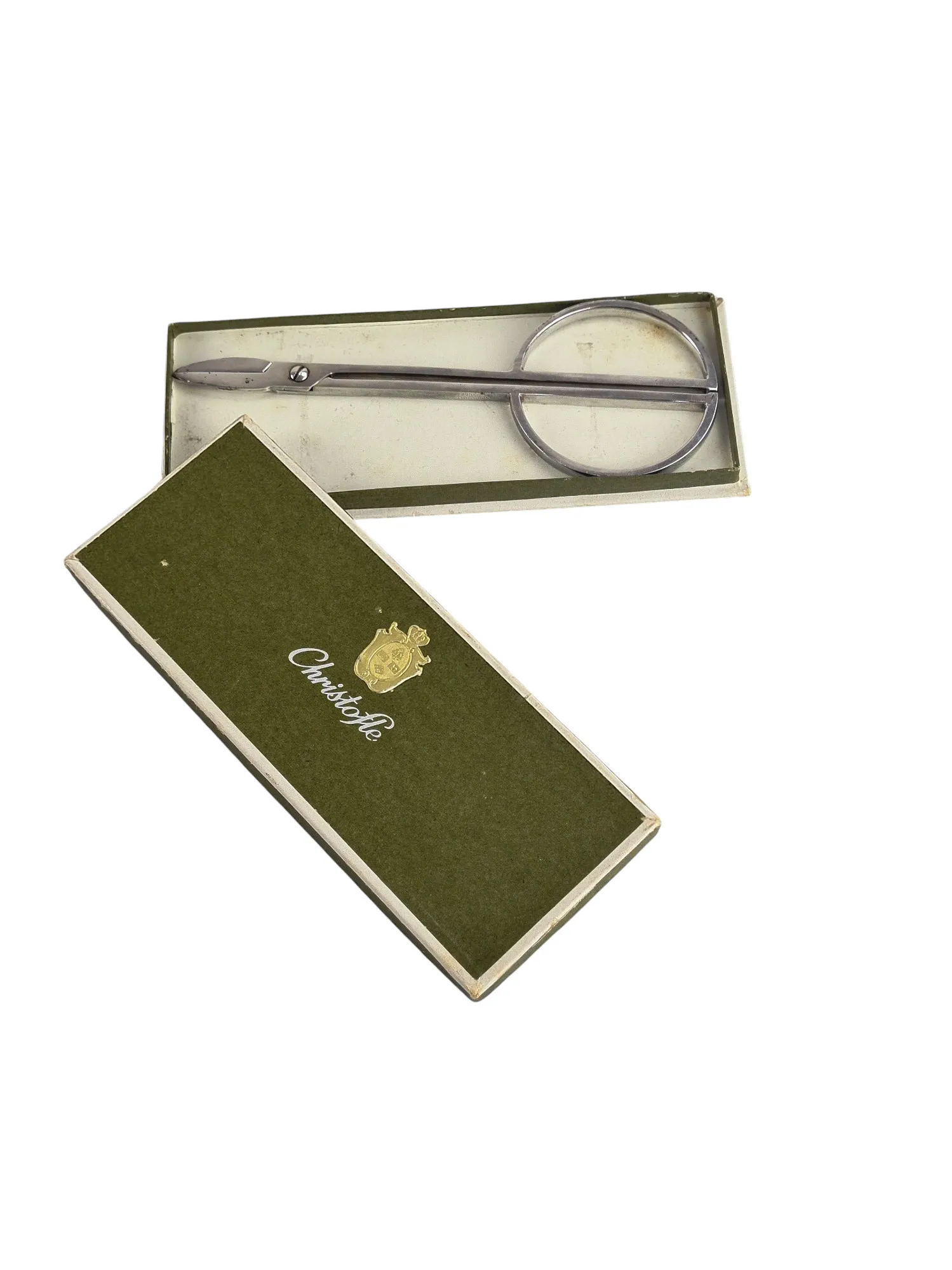 Ciseau à raisin en métal argenté, orfèvre Christofle – Image 3