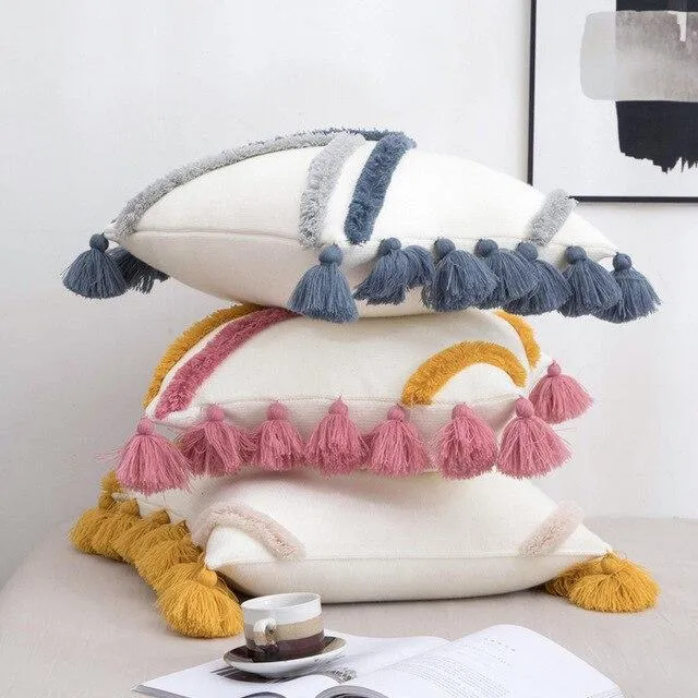 Coussin Berbère Avec Pompon – Image 4