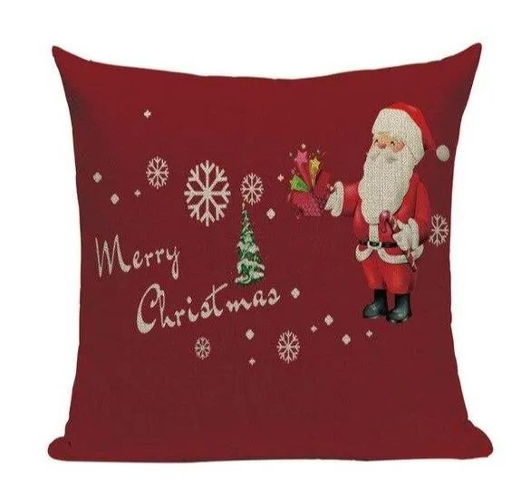Coussin De Noël Rouge – Image 6
