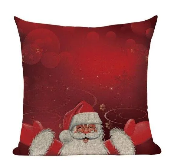 Coussin De Noël Rouge – Image 8