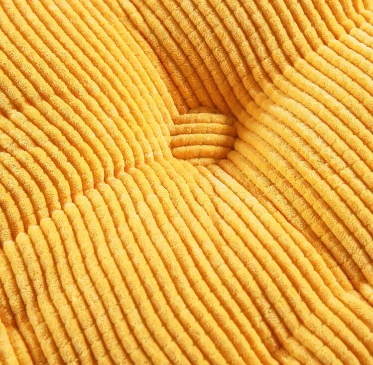 Coussin De Sol Jaune Moutarde – Image 2