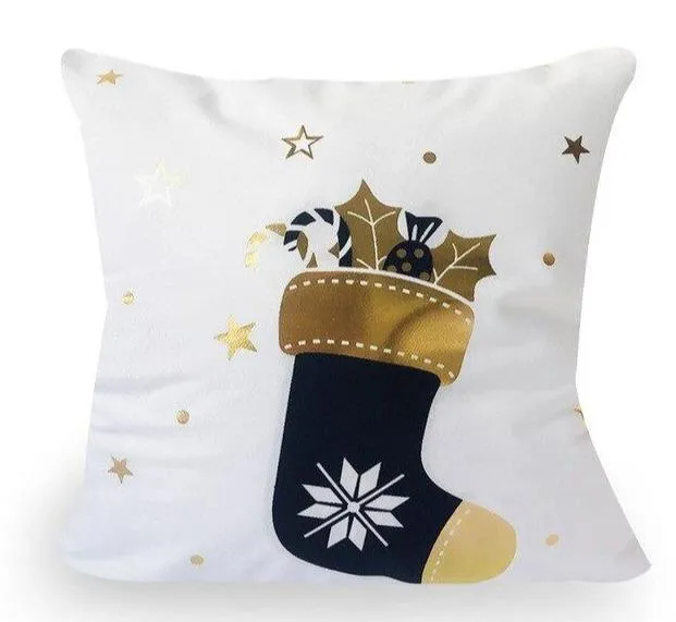 Coussin Noël Blanc – Image 4
