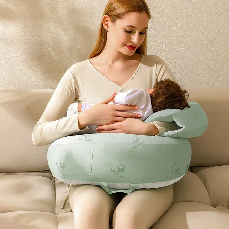 Coussin d'allaitement avec un support de bras – Image 2
