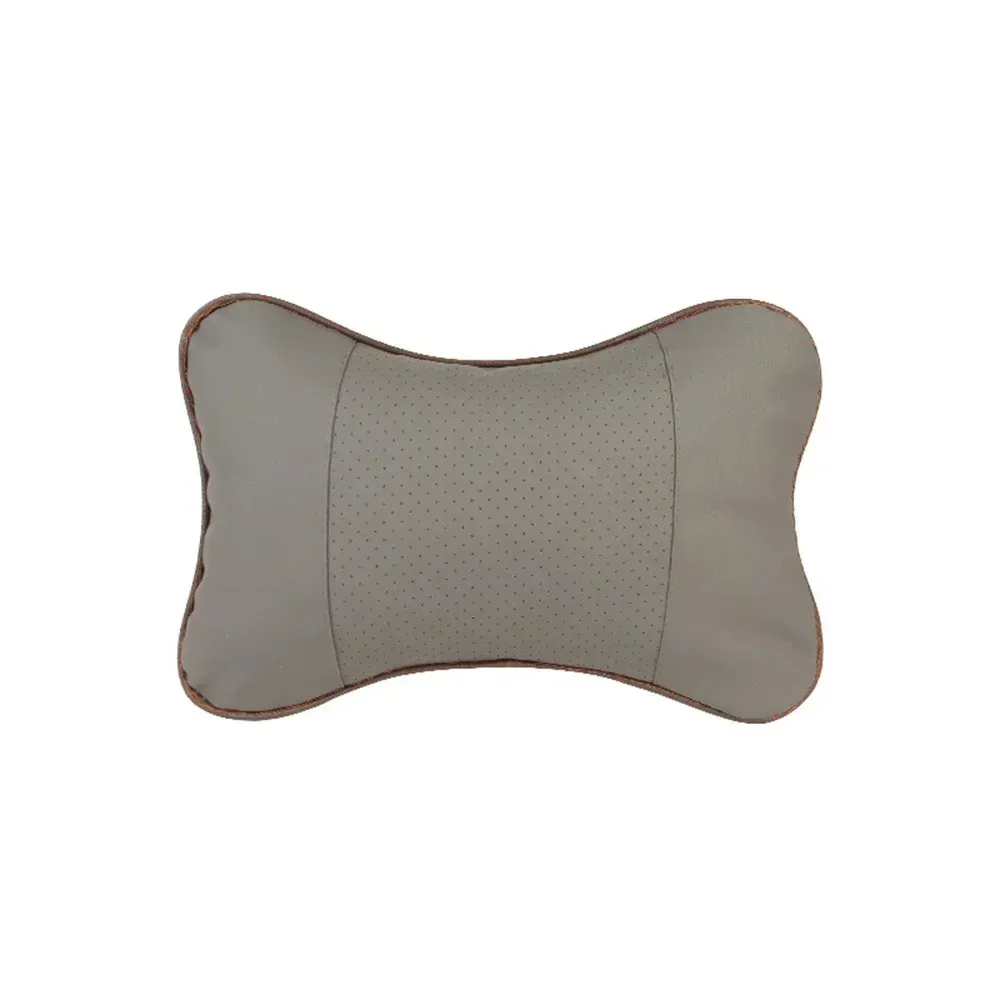 Coussin ergonomique cervicale en simili cuir – Image 2