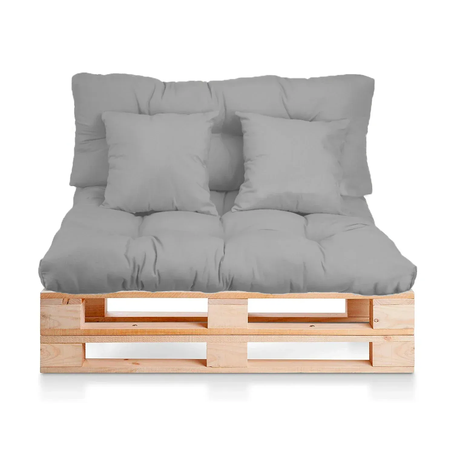 Coussin palette exterieur biplace et ultra moelleux – Image 2