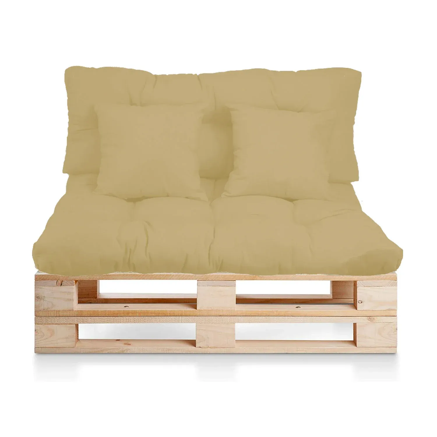 Coussin palette exterieur biplace et ultra moelleux – Image 3