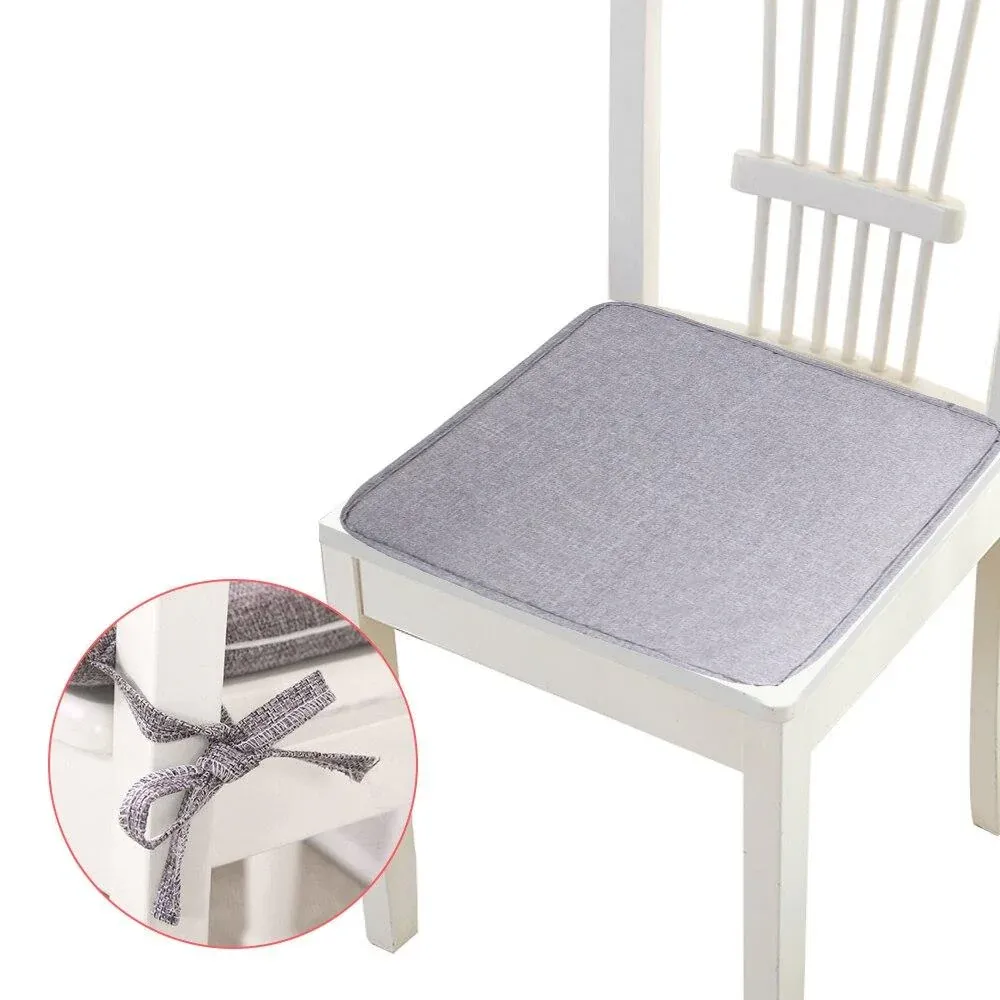 Coussin de Chaise Gris Clair – Image 3