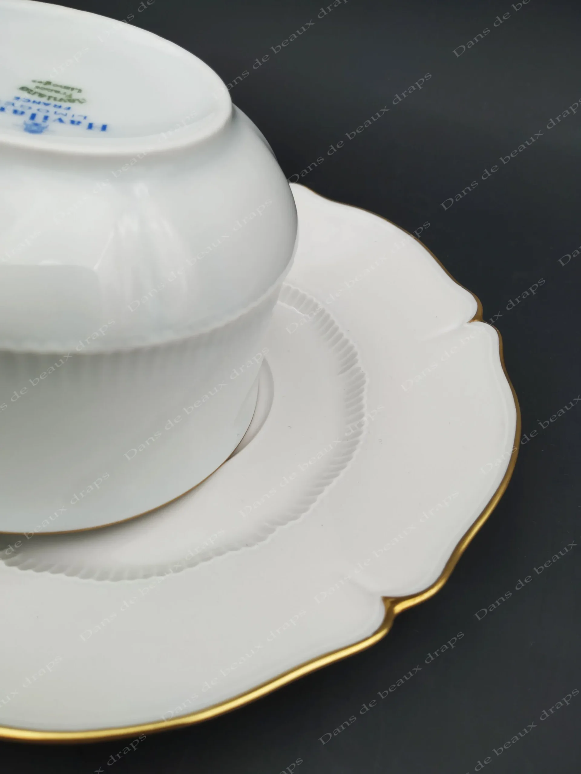 Joli déjeuner en porcelaine de Limoges,maison Haviland. – Image 4